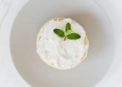 Crème de sardines à la menthe