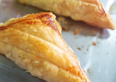 Feuilleté de volaille ou de saumon