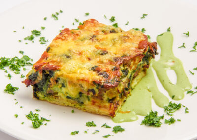 Croque courgettes
