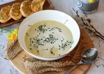 Velouté de radis noir
