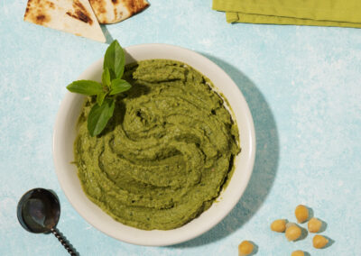 Houmous de petit pois