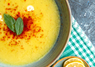 Velouté de panais au citron