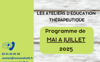 Le programme de mai à juillet 2025 est en ligne !